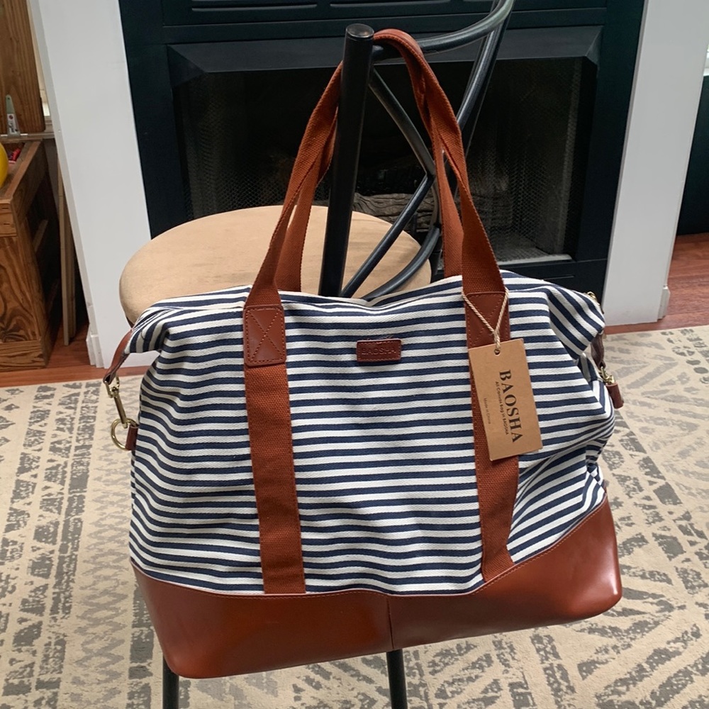 Brand new! Large Baosha weekender/carry on bag